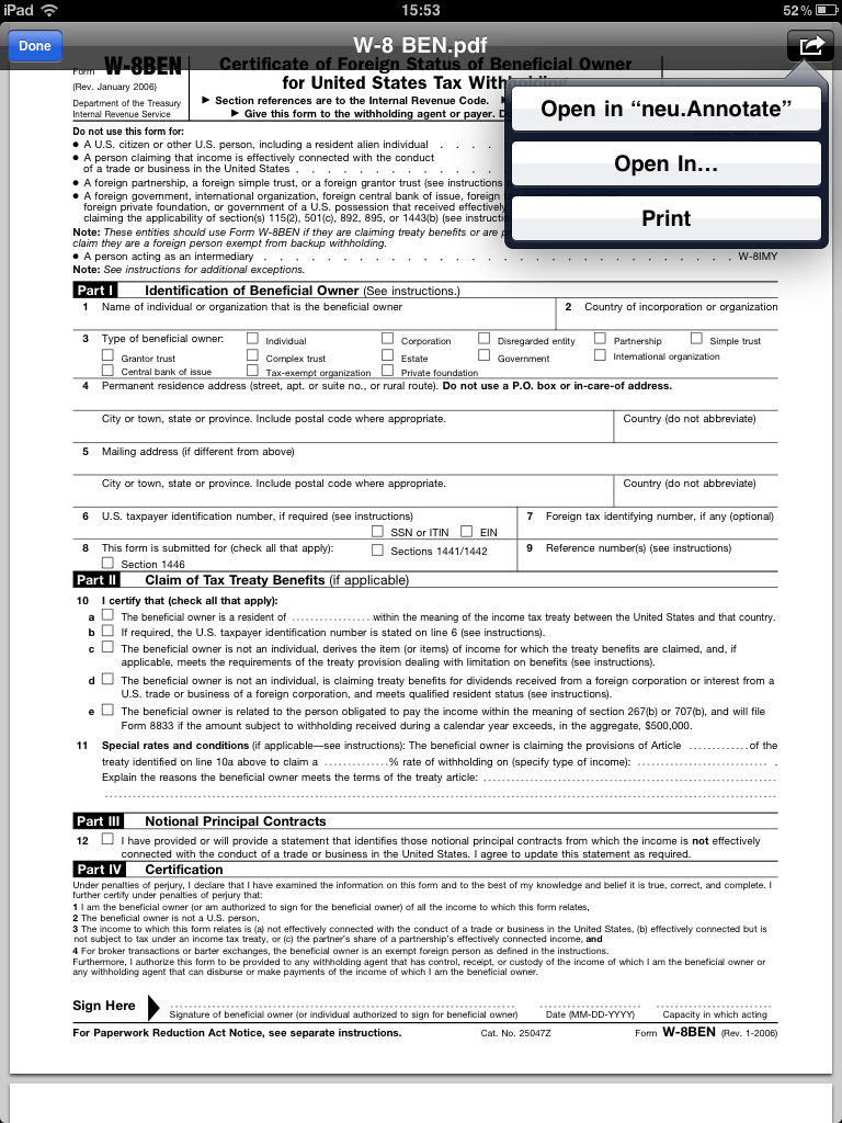 Preencha e assine formulários PDF com a ferramenta Fill & Sign no